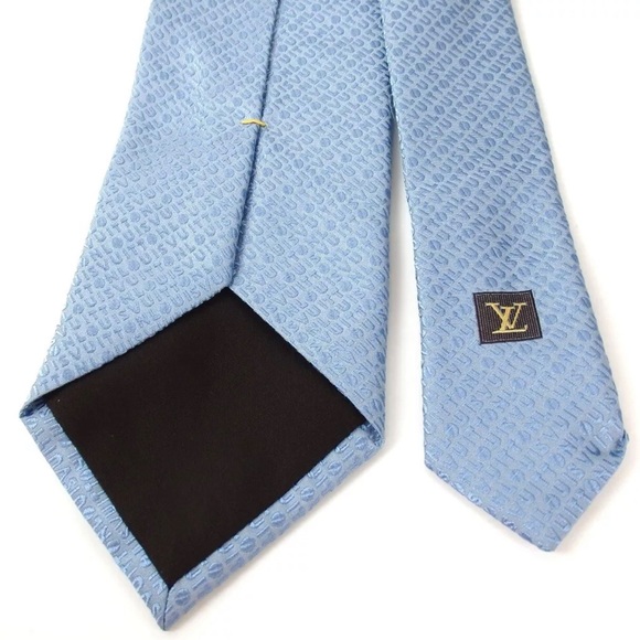 LOUIS VUITTON Silk Monogram Tie 😍💙🔥 - Picture 4 of 10